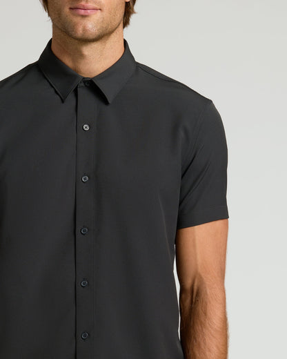 Black Performance Dress Shirt