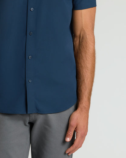 Navy Performance Dress Shirt