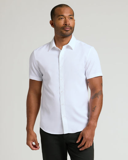 White Performance Dress Shirt