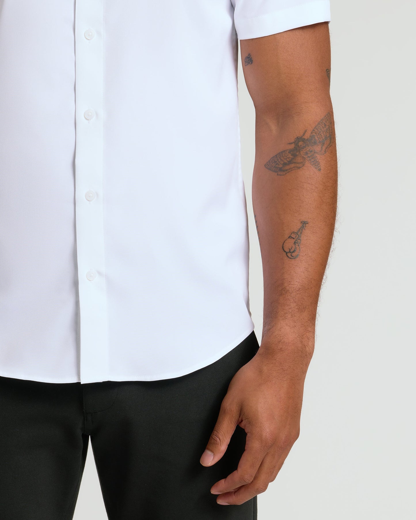 White Performance Dress Shirt