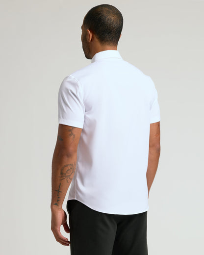 White Performance Dress Shirt