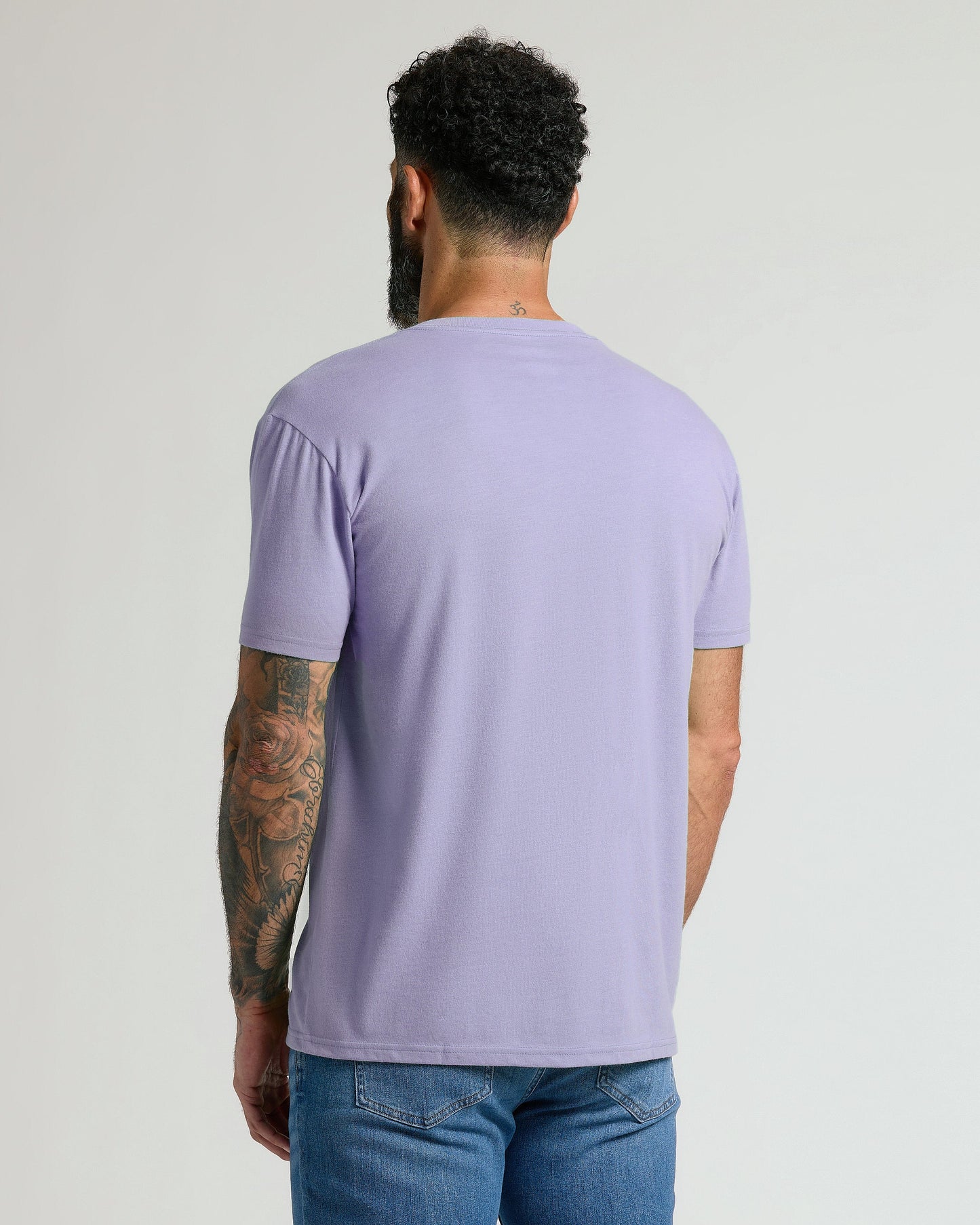 Heather Dark Orchid Classic V-Neck