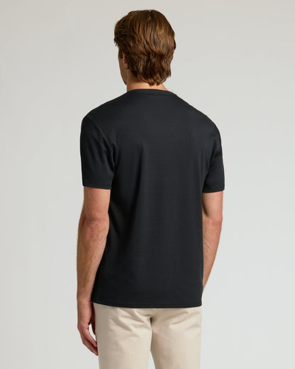Black Premium Pima V-Neck 4-Pack