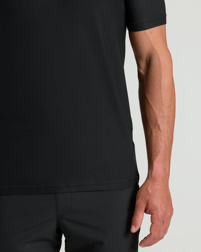 Black Active V-Neck