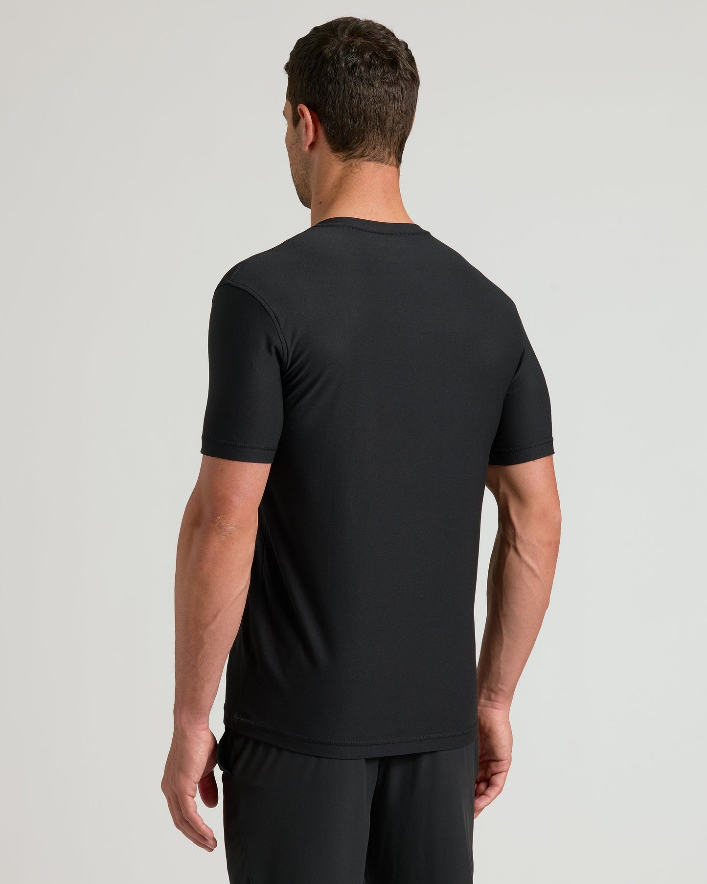 Black Active V-Neck