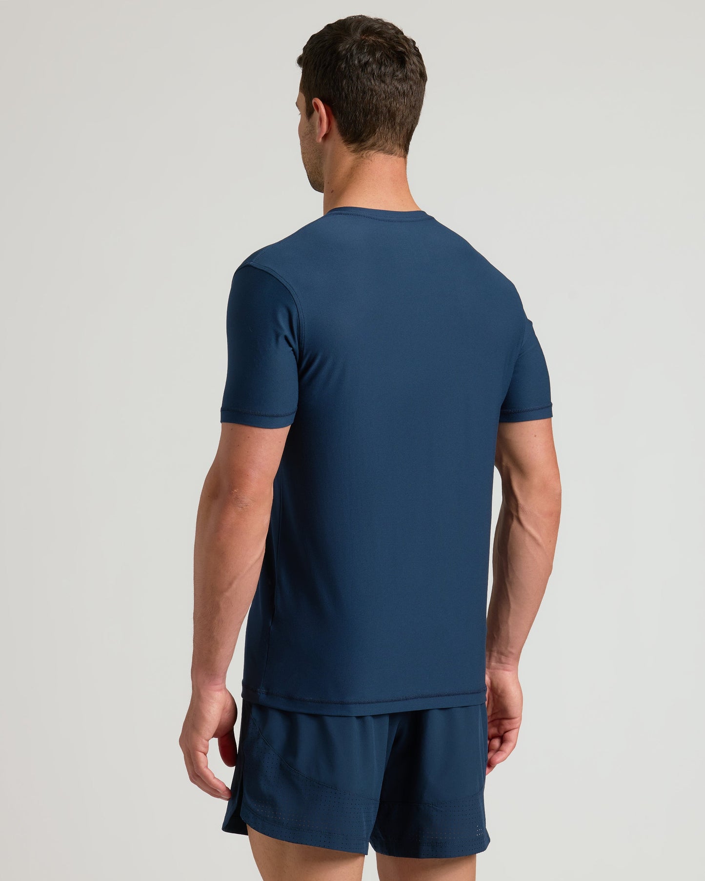 Navy Active V-Neck