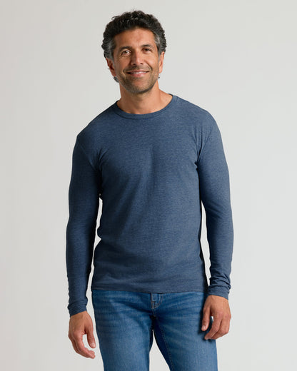 Heather Classic Long Sleeve 3-Pack