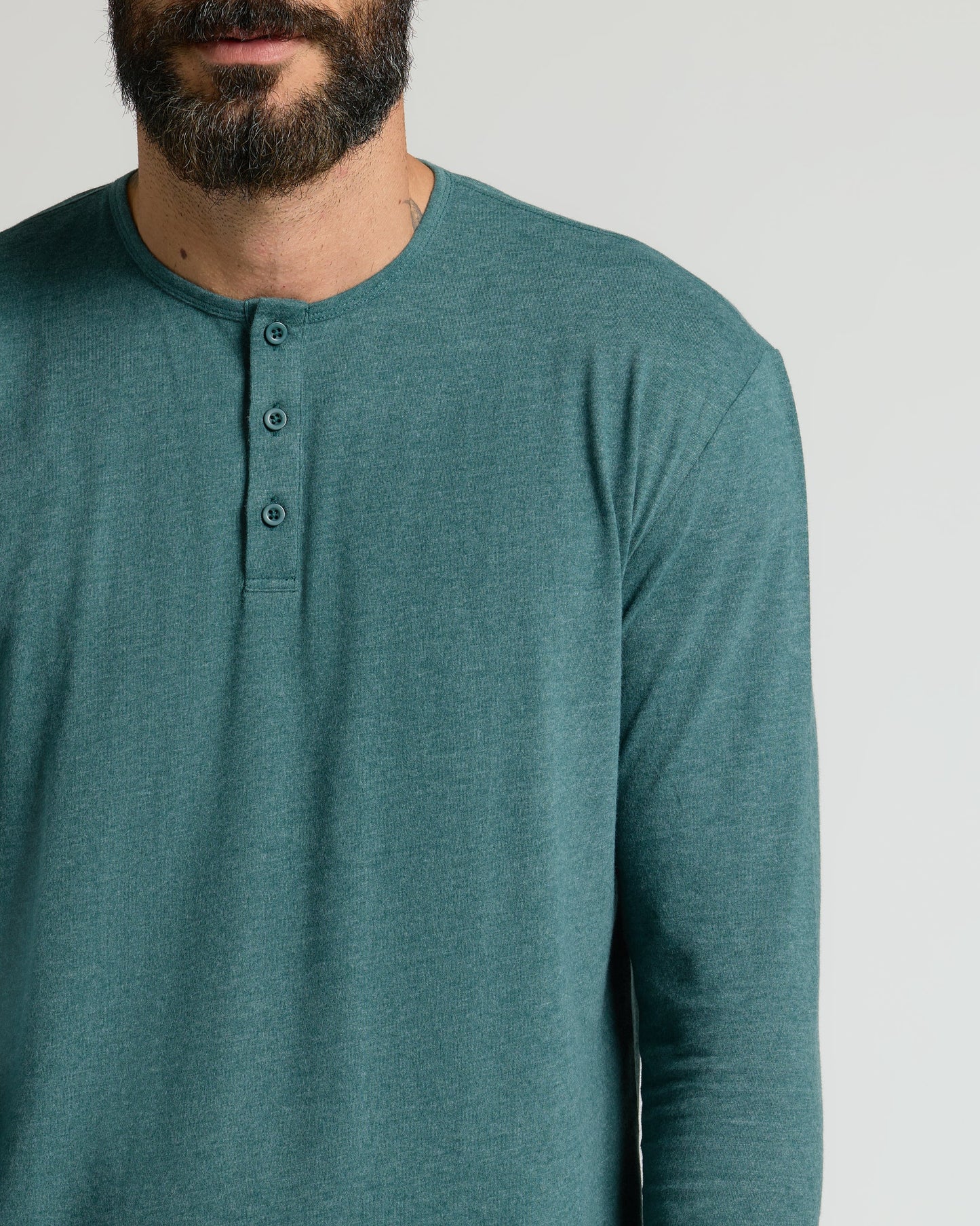 Classic Long Sleeve Henley 6-Pack