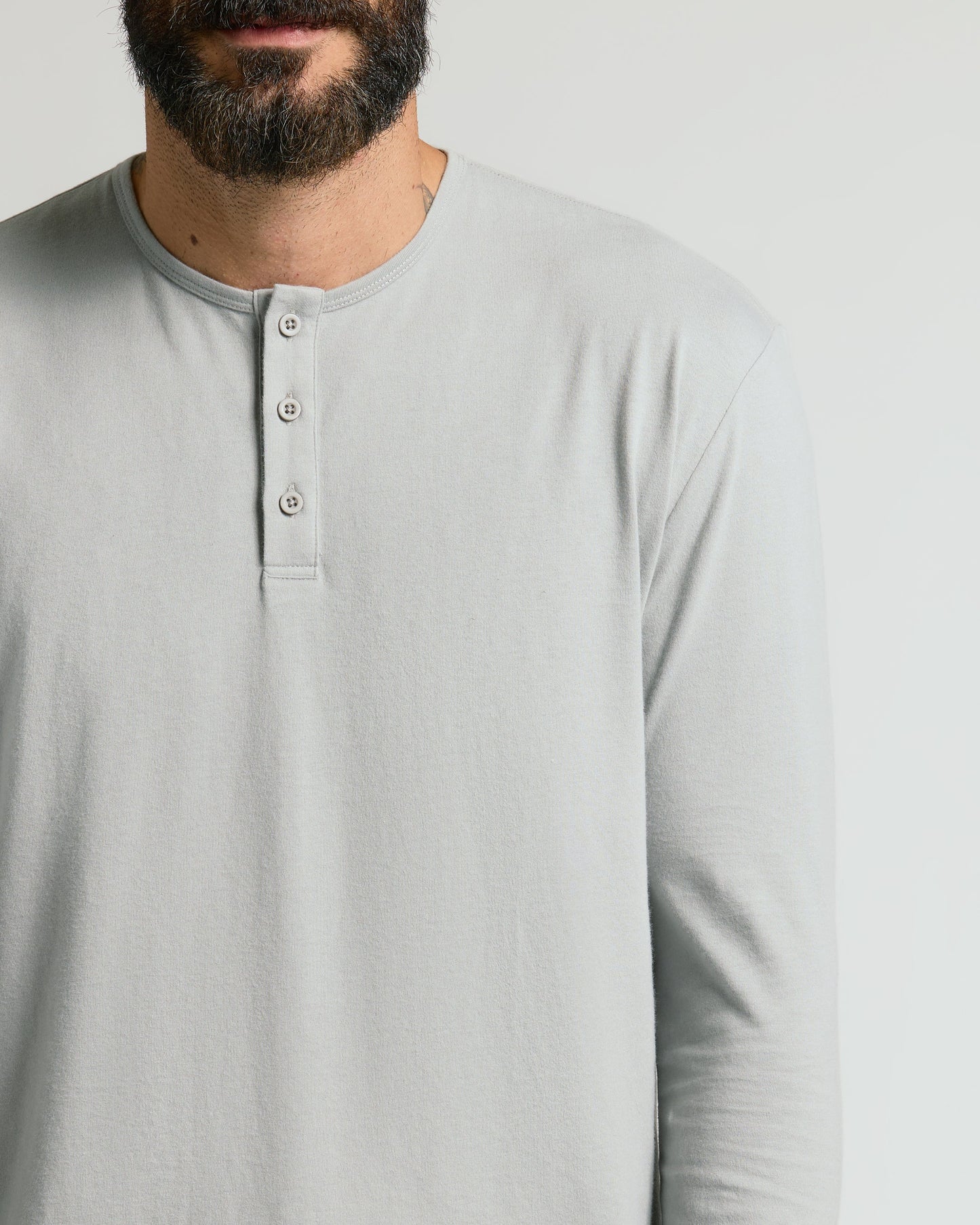Steel Classic Long Sleeve Henley