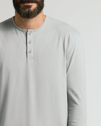 Steel Classic Long Sleeve Henley