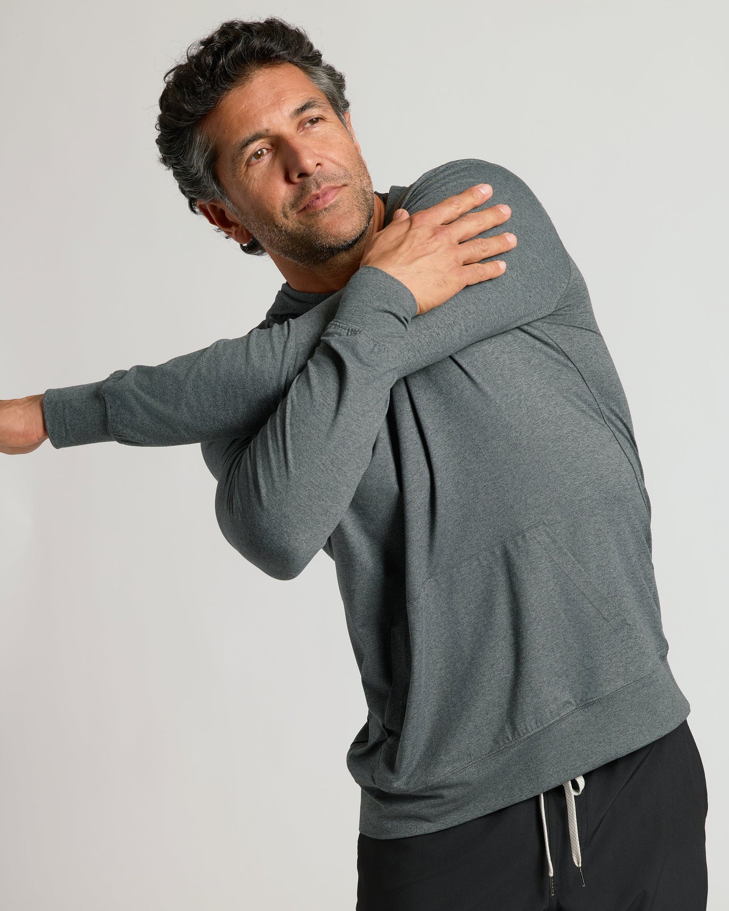 Charcoal Heather Active Comfort Pullover Hoodie