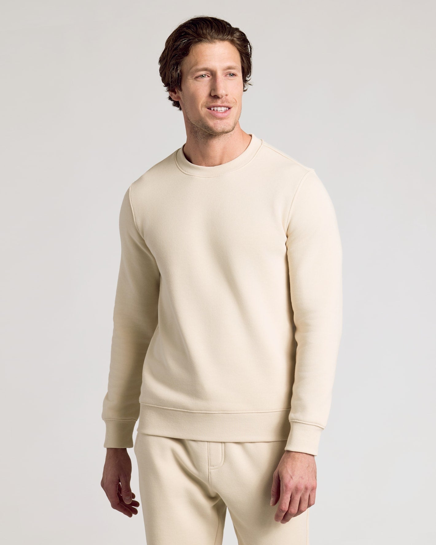 Dune Fleece French Terry Pullover Crew Neck