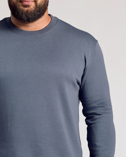 Stormy Fleece French Terry Pullover Crew Neck