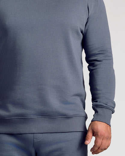 Stormy Fleece French Terry Pullover Crew Neck