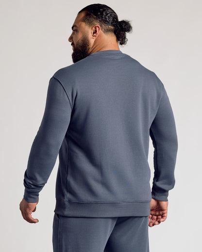 Stormy Fleece French Terry Pullover Crew Neck