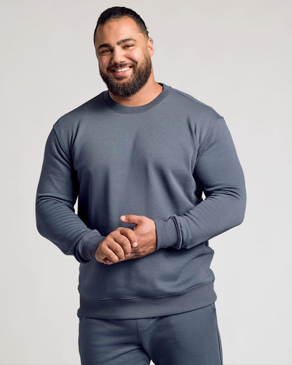 Stormy Fleece French Terry Pullover Crew Neck