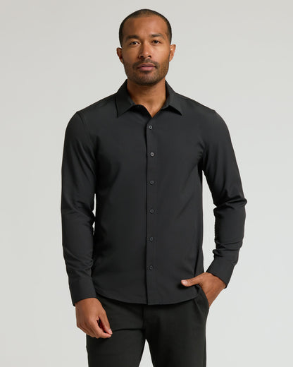 Staple Long Sleeve Performance Dress Shirt 3-Pack