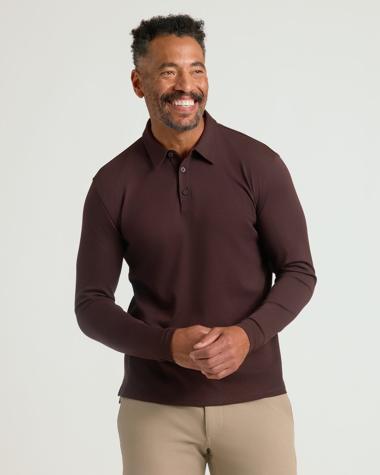 Core Premium Pima Long Sleeve Polo 3-Pack