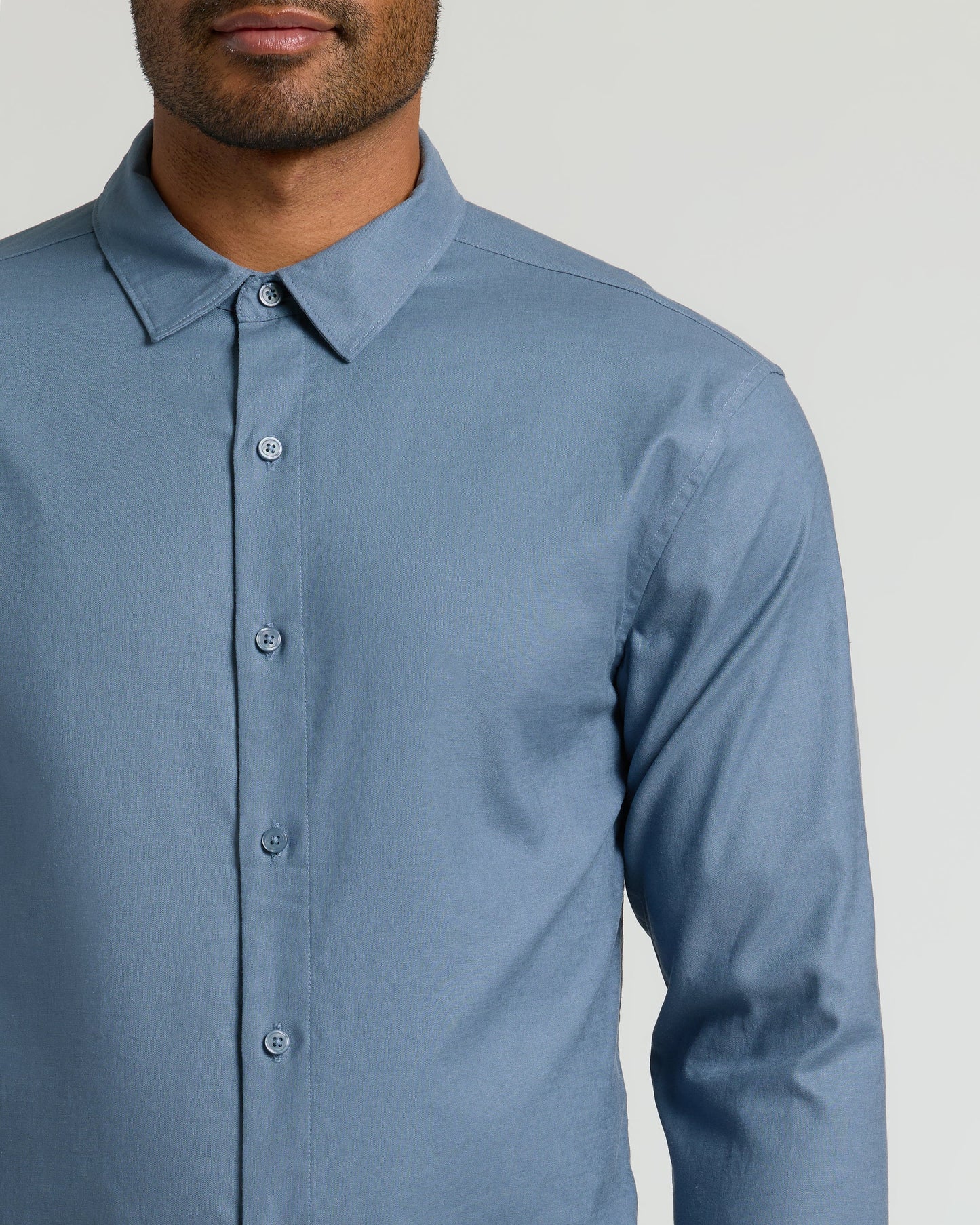 Fiord Long Sleeve Linen Shirt