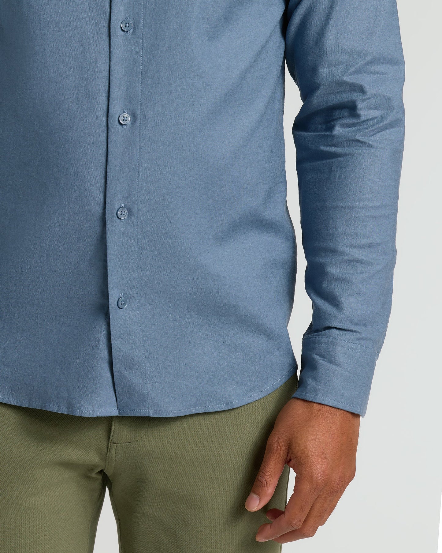 Fiord Long Sleeve Linen Shirt