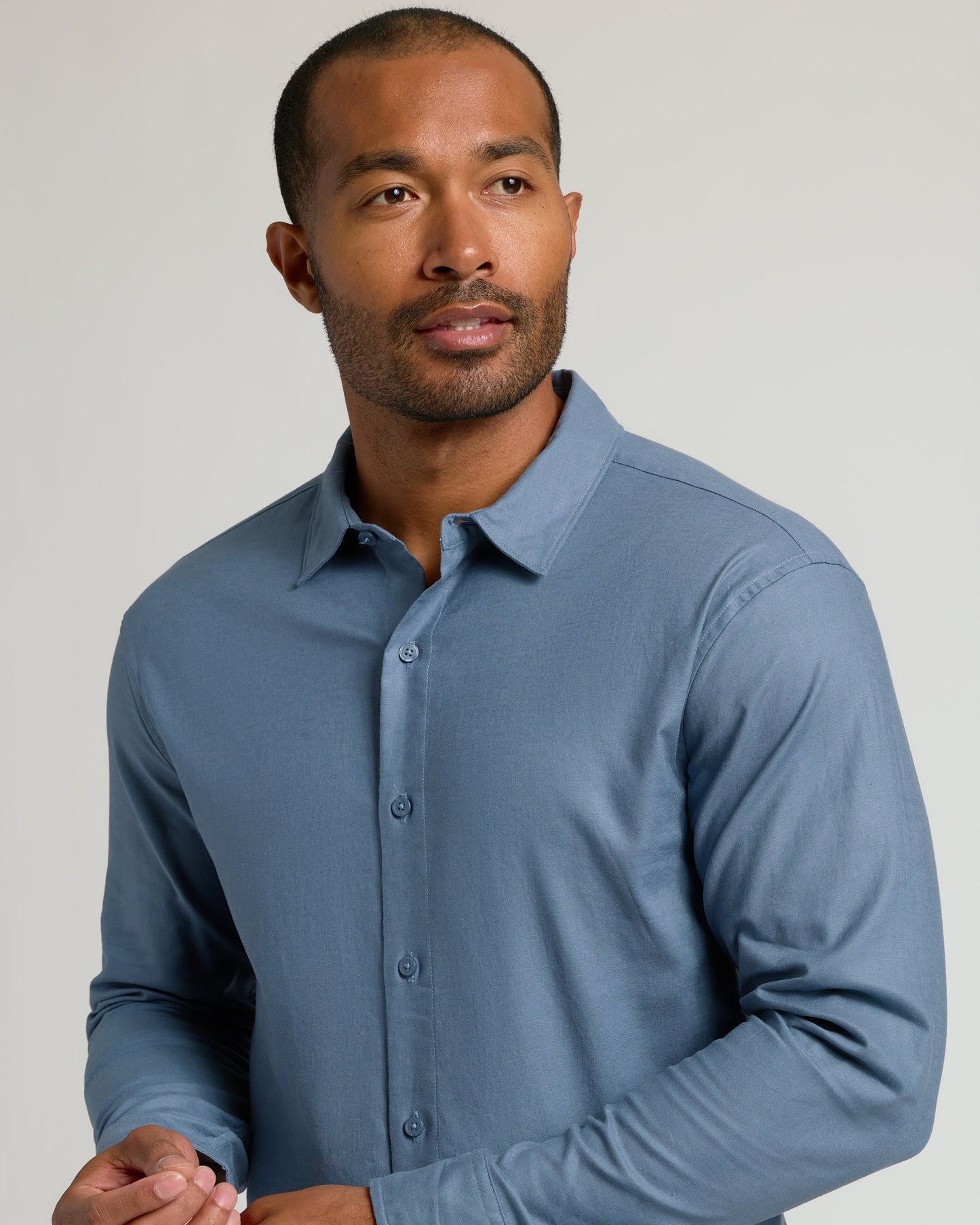 Fiord Long Sleeve Linen Shirt