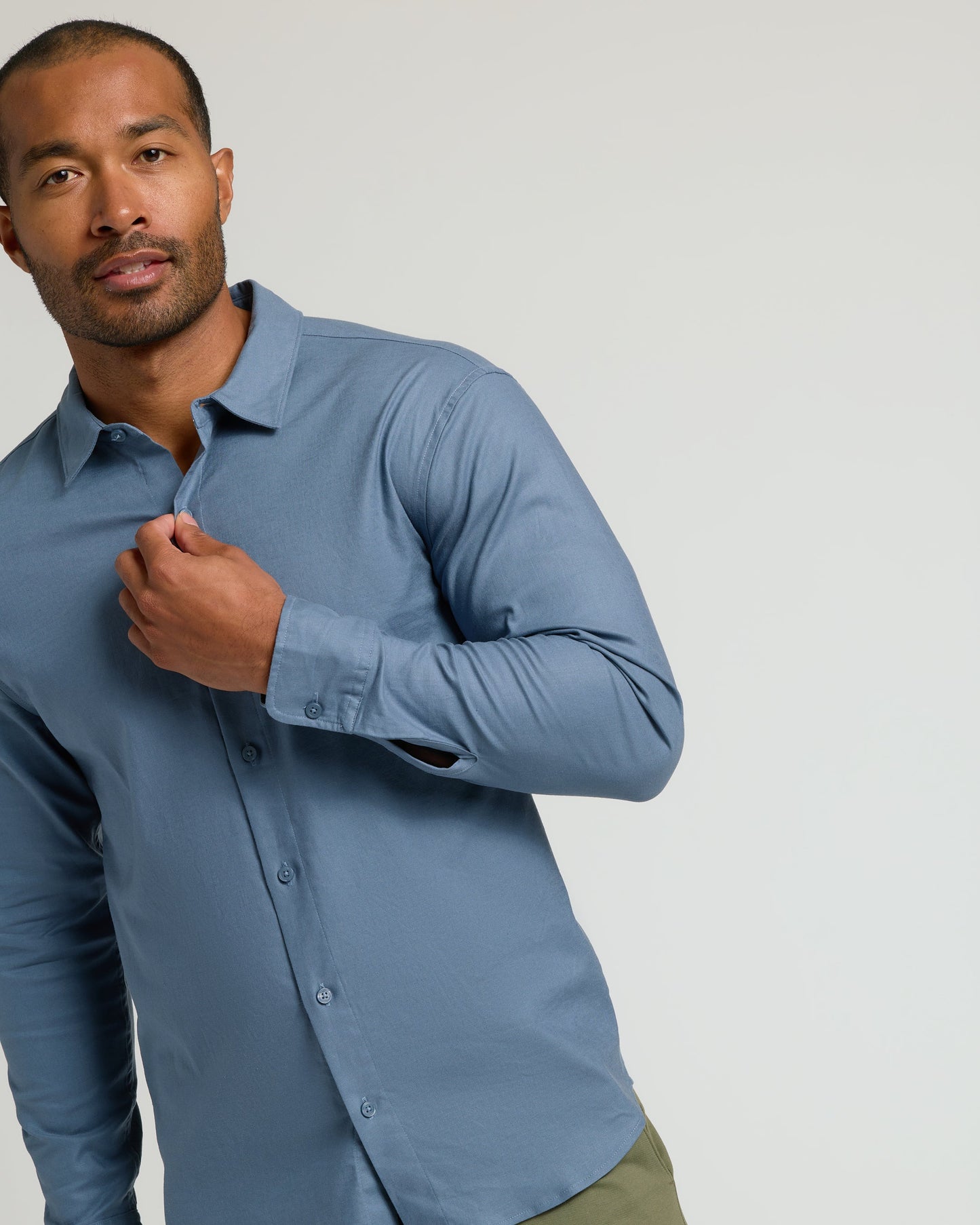 Fiord Long Sleeve Linen Shirt