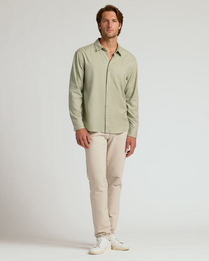 Mossy Oak Long Sleeve Linen Shirt