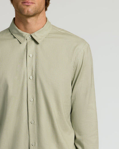 Mossy Oak Long Sleeve Linen Shirt