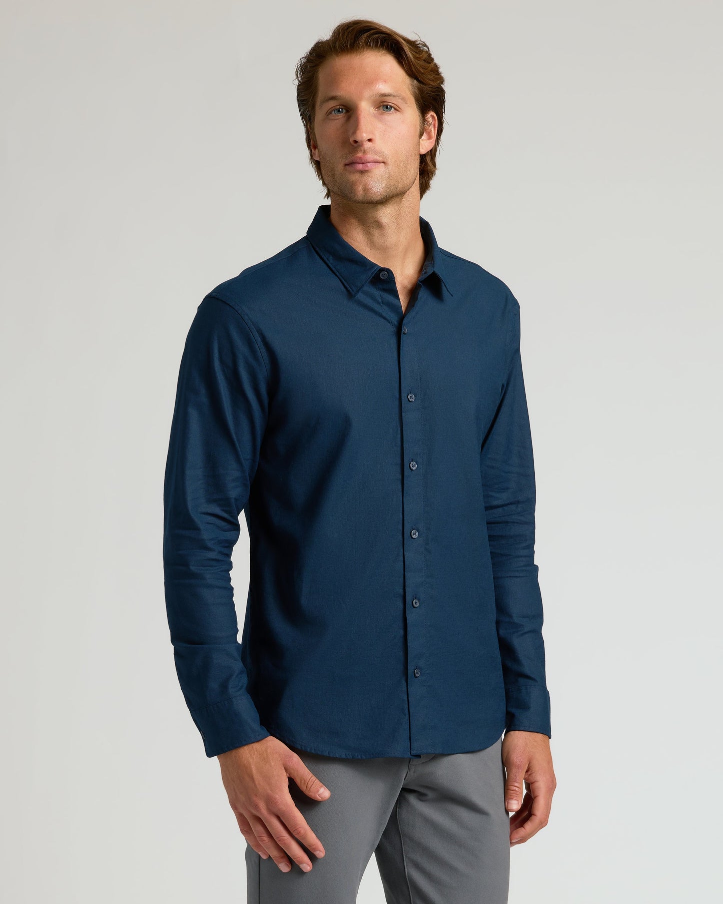The Standard Long Sleeve Linen Shirt 3-Pack