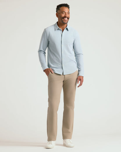 Juniper Stripe Classic Stretch Oxford 2.0