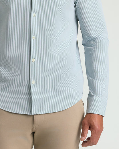 Juniper Stripe Classic Stretch Oxford 2.0