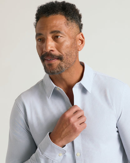 Steel Stripe Stretch Oxford 2.0