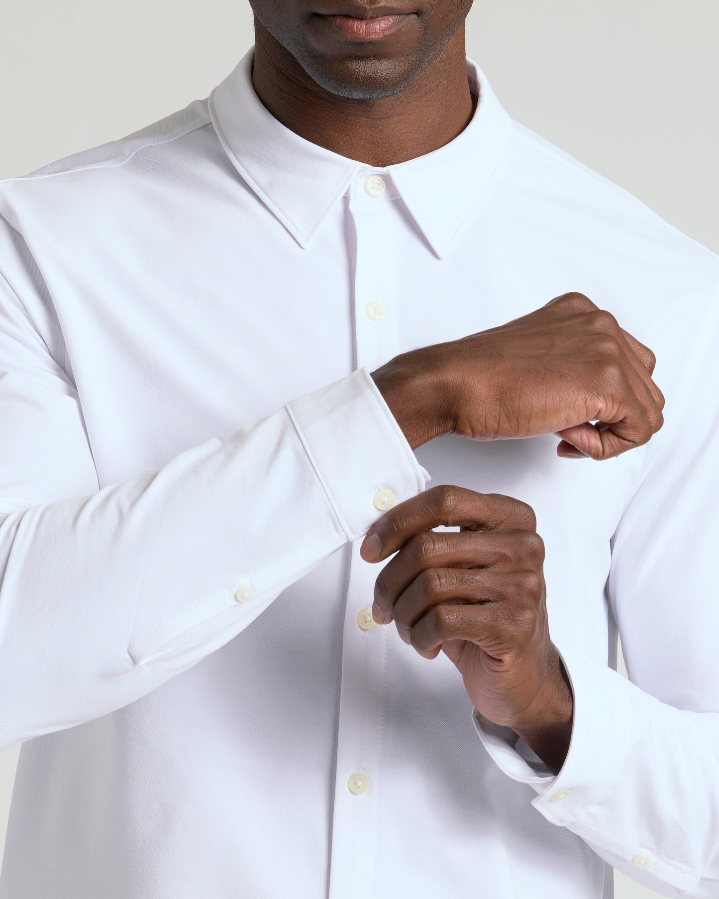 White Stretch Oxford 2.0