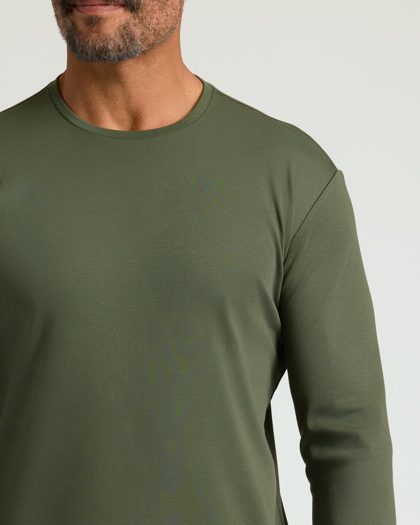 Grove Premium Pima Long Sleeve Crew