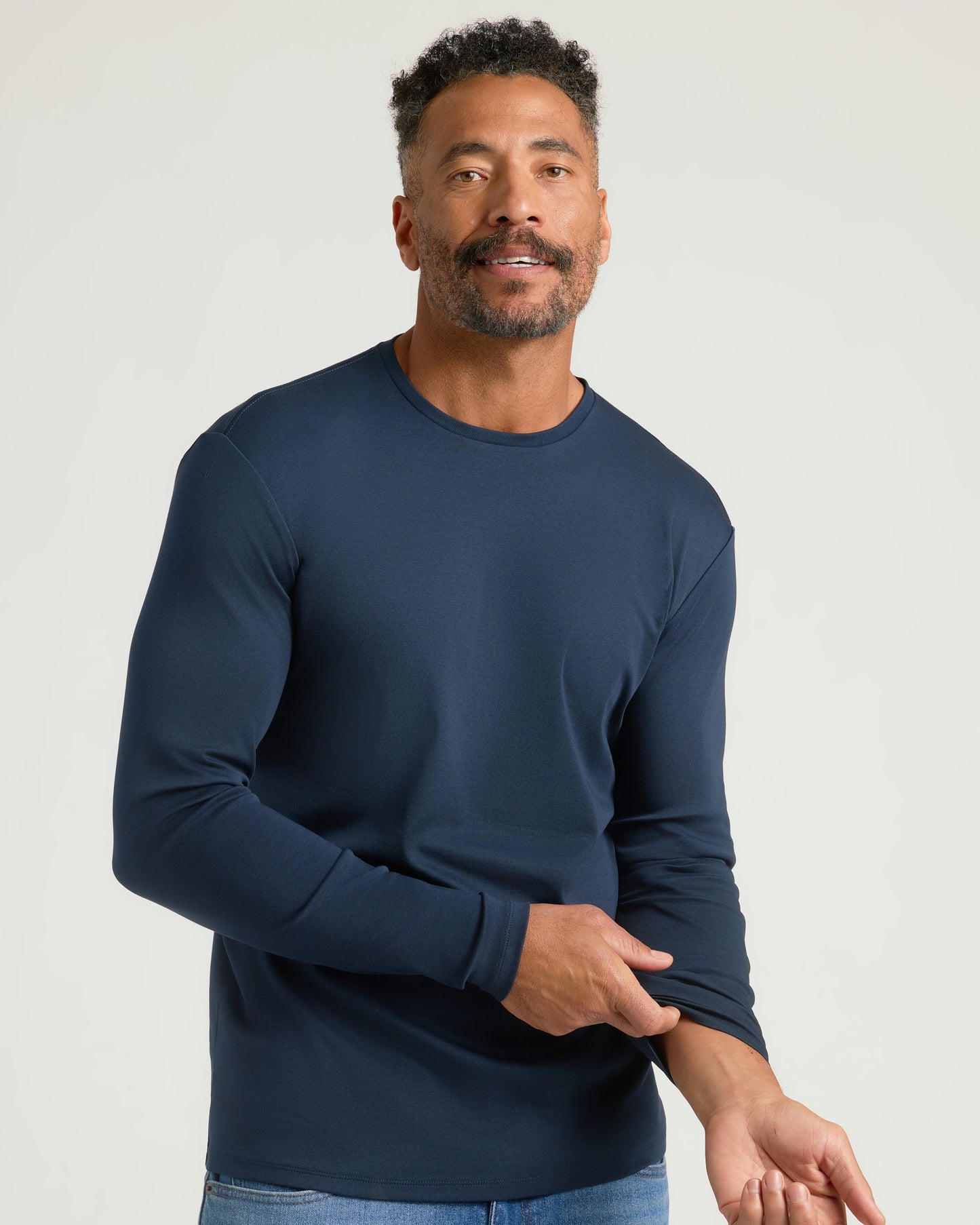 Premium Pima Long Sleeve Crew 7-Pack
