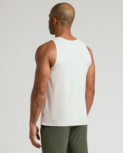 Dove Sleeveless Active Mesh Tank