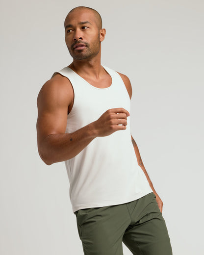 Dove Sleeveless Active Mesh Tank