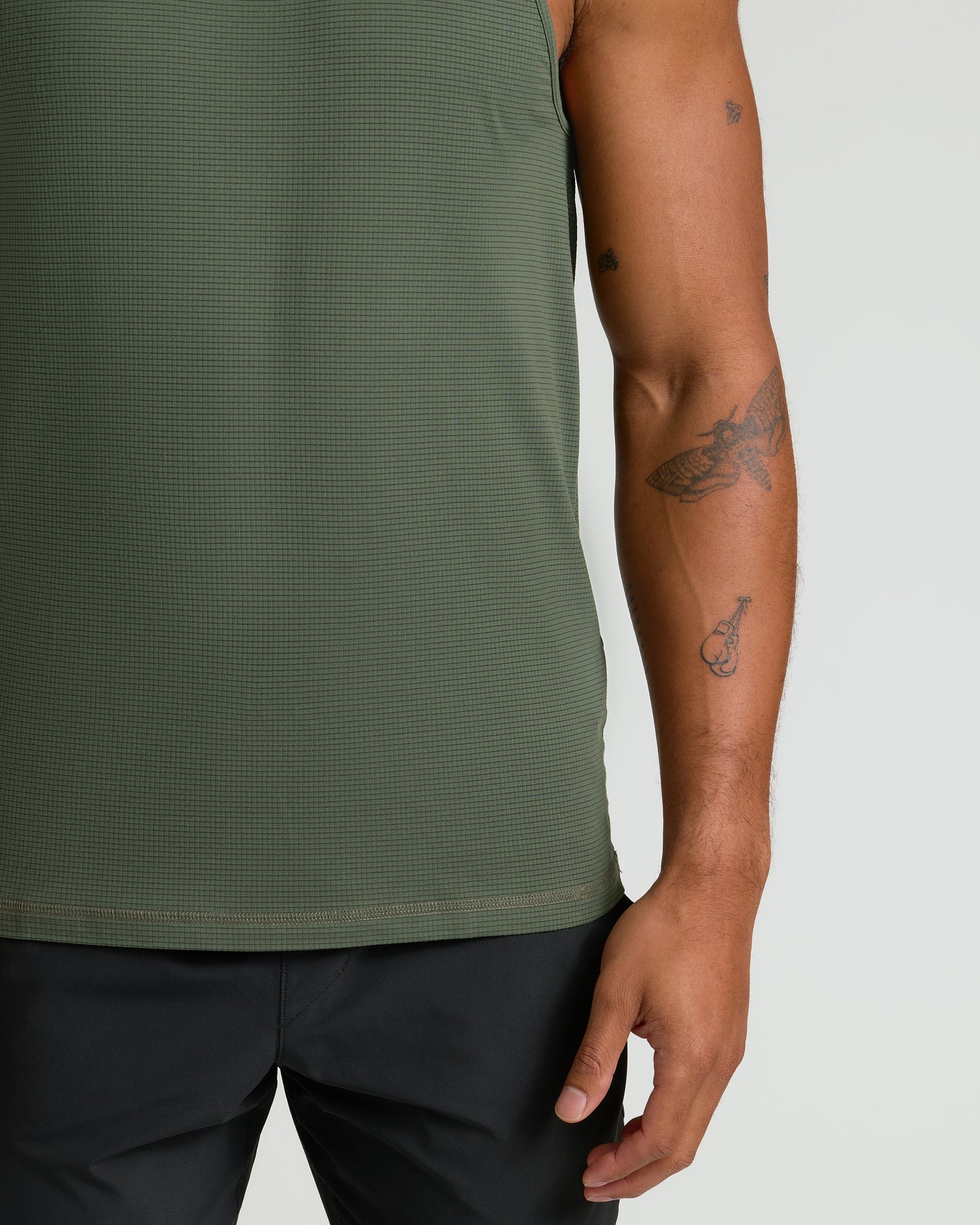 Kelp Sleeveless Active Mesh Tank