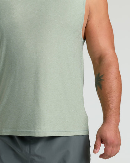Lichen Sleeveless Active Muscle Tee
