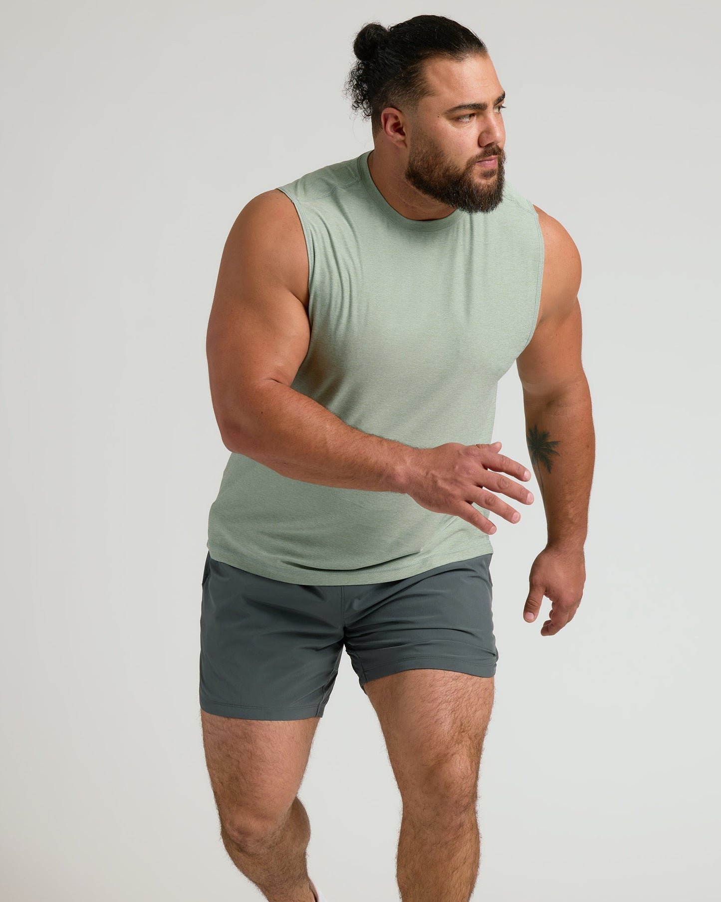 Lichen Sleeveless Active Muscle Tee