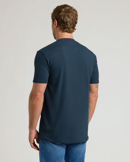 Navy Pocket Crew Tee