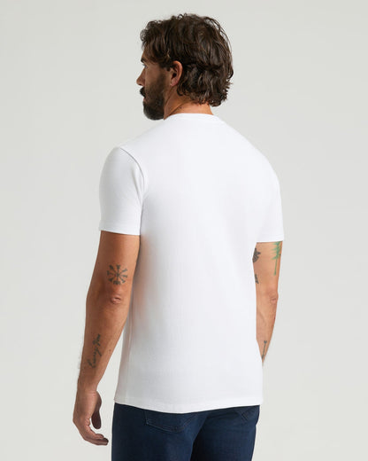 All White Heavyweight Pocket Crew 3-Pack