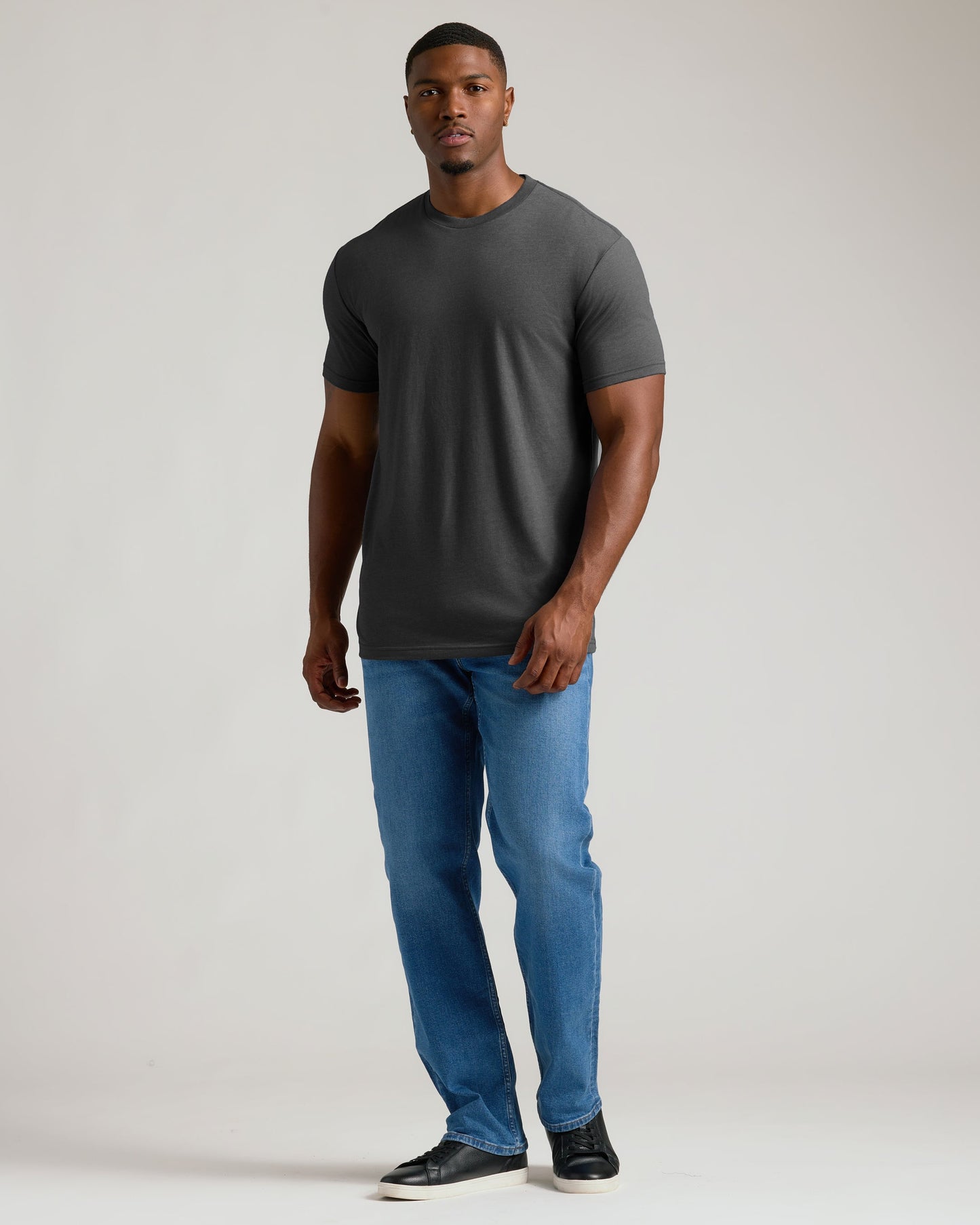Wardrobe Straight Hem Crew Neck T-Shirt 10-Pack