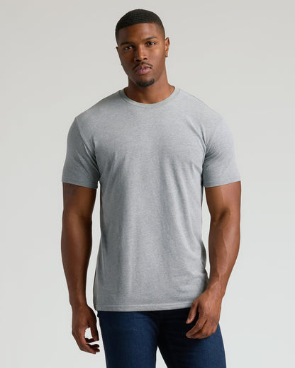 Wardrobe Straight Hem Crew Neck T-Shirt 10-Pack