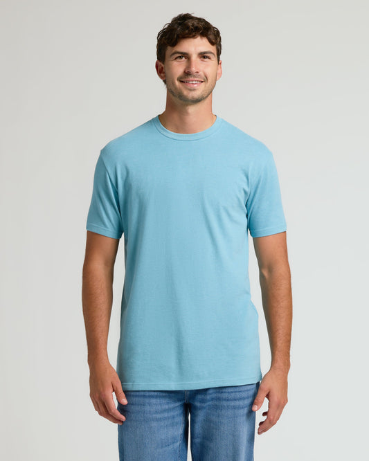 Heather Voyager Tall Straight Hem Crew Neck T-Shirt