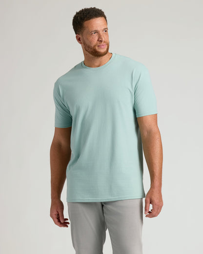 Seabreeze Tall Straight Hem Crew Neck T-Shirt