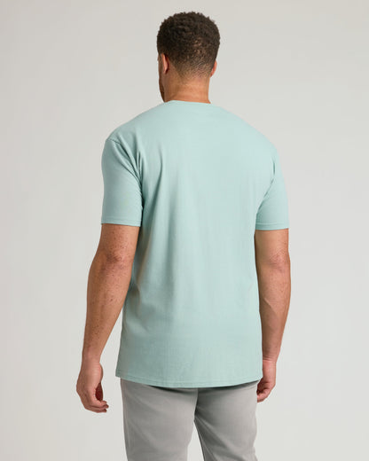 Seabreeze Tall Straight Hem Crew Neck T-Shirt
