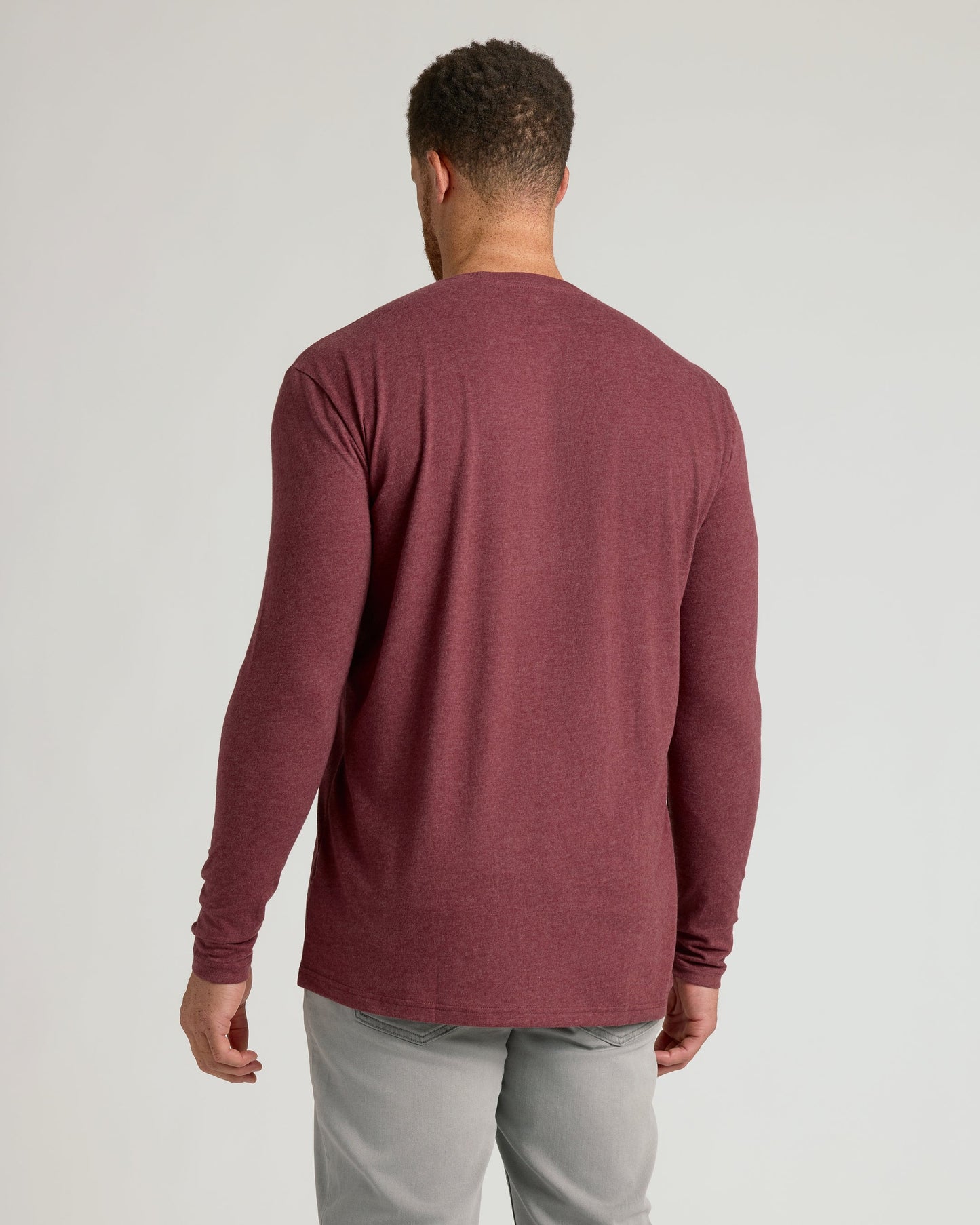 Dark Heather Clovewood Tall Long Sleeve T-Shirt