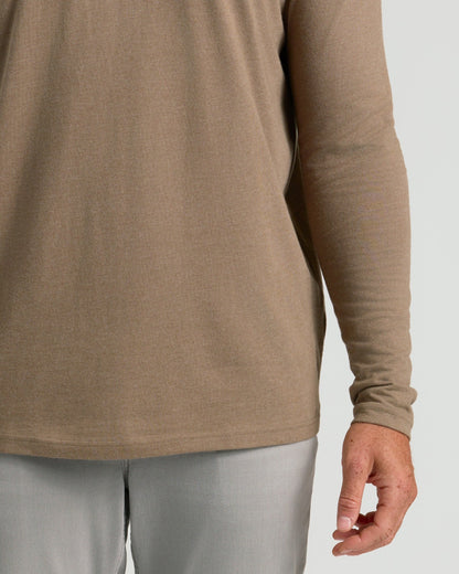 Dark Heather Sagewood Tall Long Sleeve T-Shirt