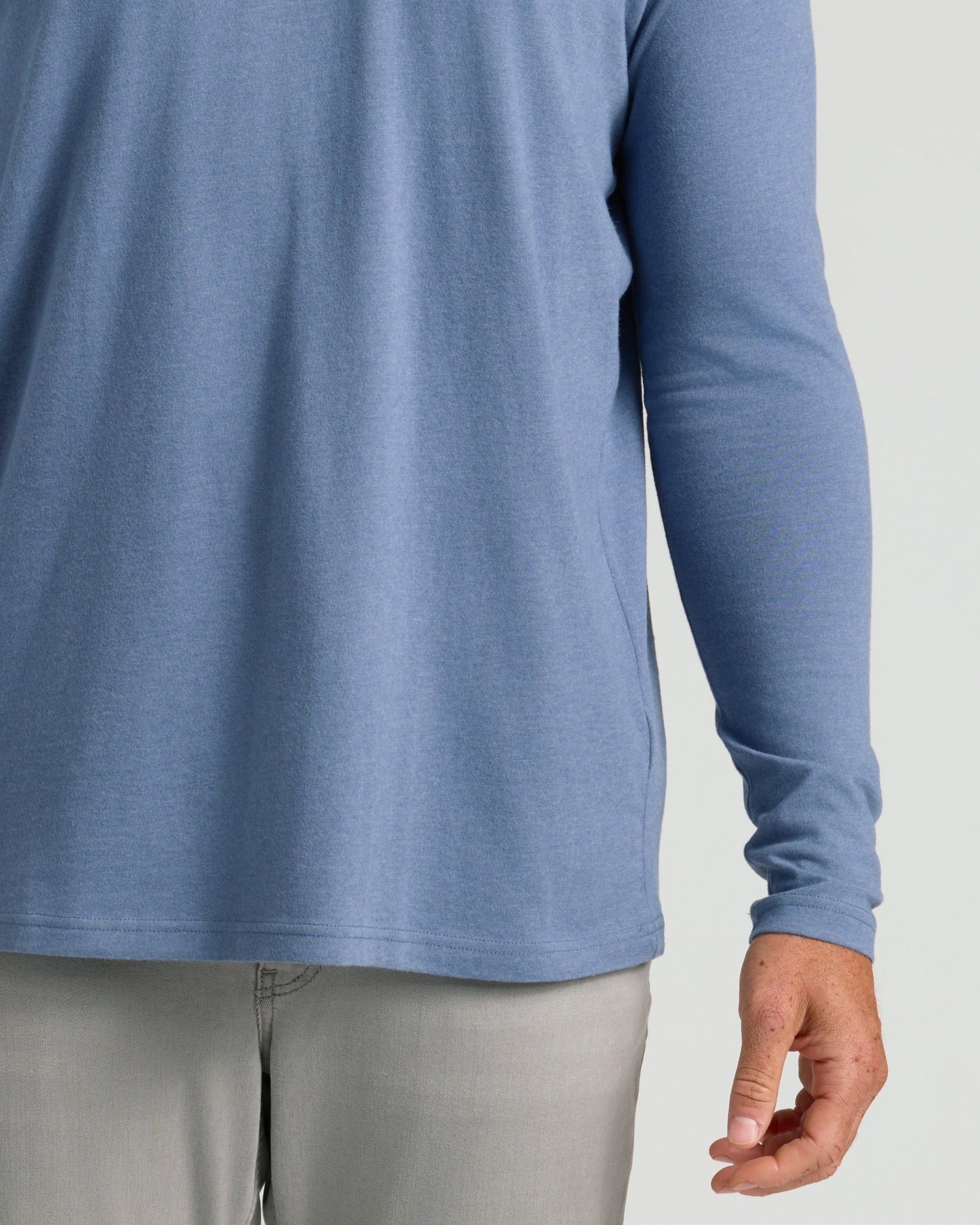 Dark Heather Vintage Navy Tall Long Sleeve T-Shirt